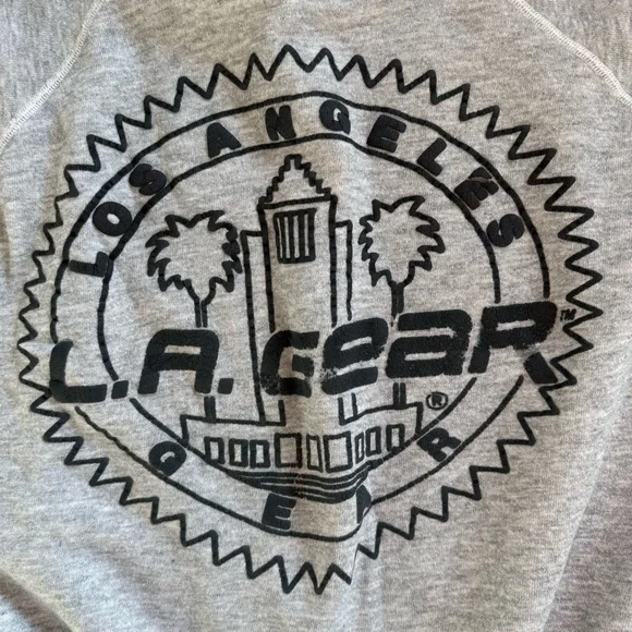 L.A. Gear Gray Sweatshirt - Picture 3 of 7